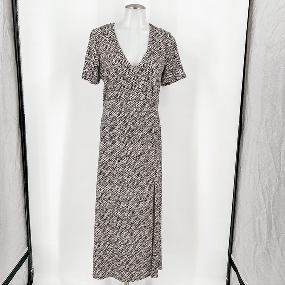 Wayf Nordstrom dede and emily cheetah print maxi dress stretch - Picture 1 of 6